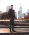HJ in Chicago......Sears Tower in background